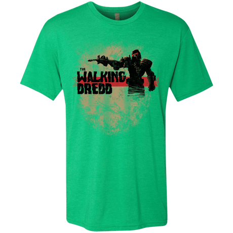 T-Shirts Envy / Small Walking Dredd Men's Triblend T-Shirt