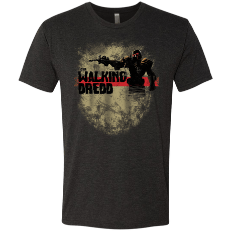 T-Shirts Vintage Black / Small Walking Dredd Men's Triblend T-Shirt