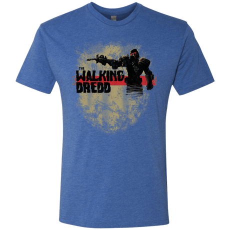 T-Shirts Vintage Royal / Small Walking Dredd Men's Triblend T-Shirt