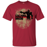 T-Shirts Cardinal / Small Walking Dredd T-Shirt