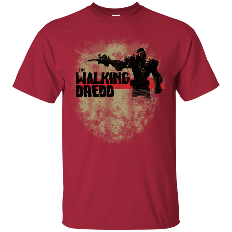 T-Shirts Cardinal / Small Walking Dredd T-Shirt