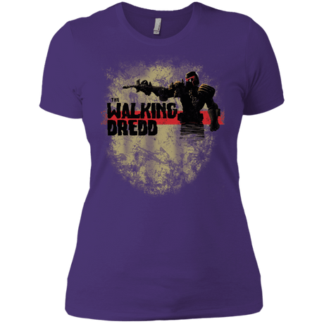 T-Shirts Purple / X-Small Walking Dredd Women's Premium T-Shirt