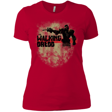 T-Shirts Red / X-Small Walking Dredd Women's Premium T-Shirt