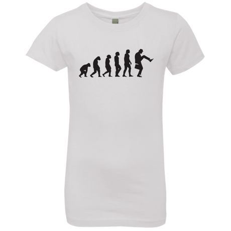 T-Shirts White / YXS Walking Evolution Girls Premium T-Shirt