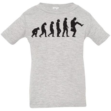T-Shirts Heather Grey / 6 Months Walking Evolution Infant Premium T-Shirt