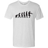 T-Shirts Heather White / Small Walking Evolution Men's Triblend T-Shirt