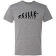 T-Shirts Premium Heather / Small Walking Evolution Men's Triblend T-Shirt