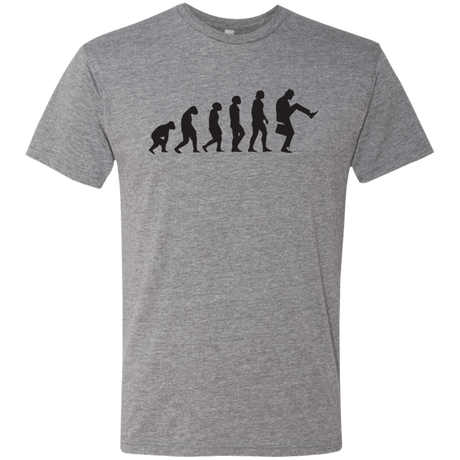 T-Shirts Premium Heather / Small Walking Evolution Men's Triblend T-Shirt