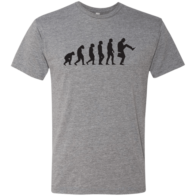 T-Shirts Premium Heather / Small Walking Evolution Men's Triblend T-Shirt