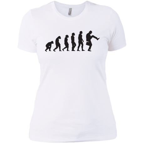 T-Shirts White / X-Small Walking Evolution Women's Premium T-Shirt