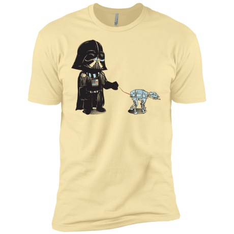 T-Shirts Banana Cream / X-Small Walking the Robot Men's Premium T-Shirt
