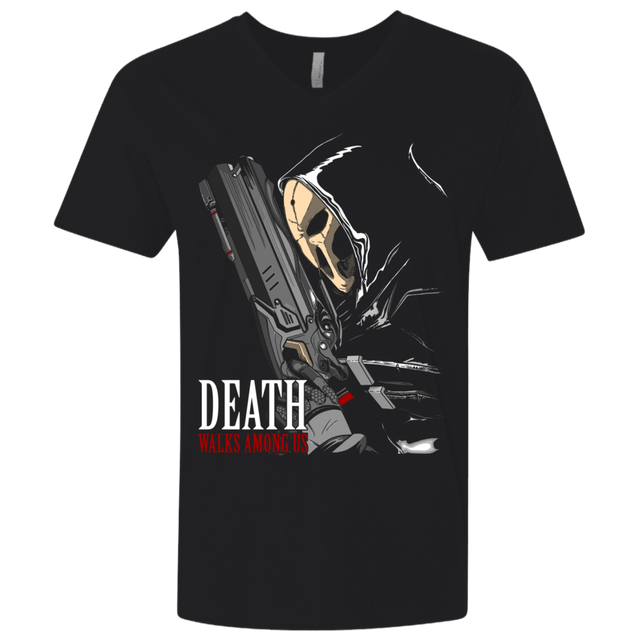 T-Shirts Black / X-Small Walks among us Men's Premium V-Neck