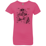 T-Shirts Hot Pink / YXS WALL-E Plan Girls Premium T-Shirt