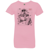 T-Shirts Light Pink / YXS WALL-E Plan Girls Premium T-Shirt