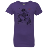 T-Shirts Purple Rush / YXS WALL-E Plan Girls Premium T-Shirt