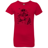 T-Shirts Red / YXS WALL-E Plan Girls Premium T-Shirt