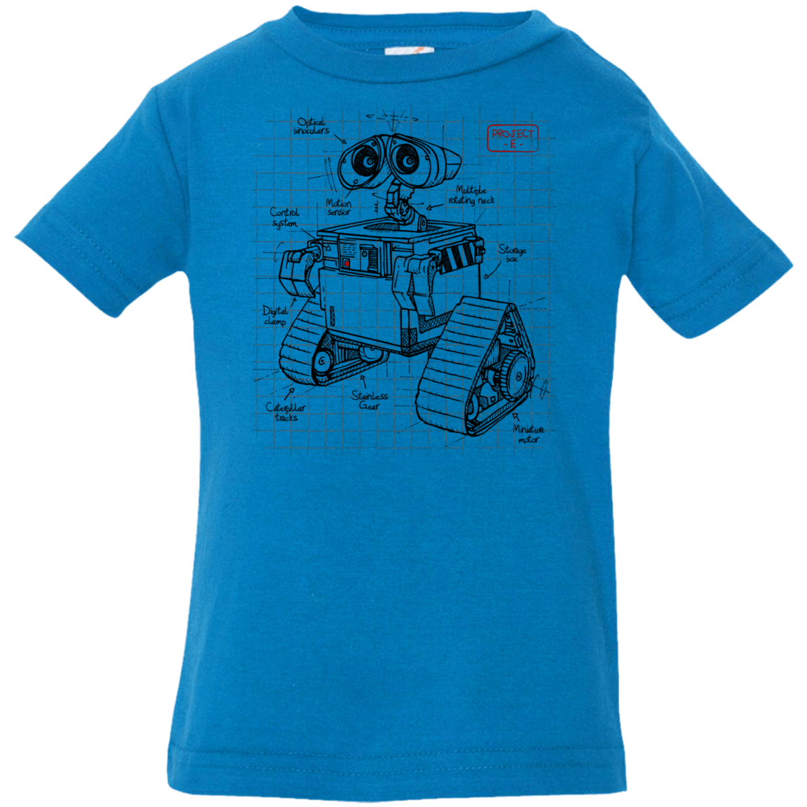 T-Shirts Cobalt / 6 Months WALL-E Plan Infant Premium T-Shirt