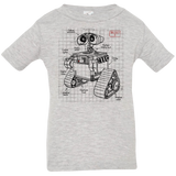 T-Shirts Heather Grey / 6 Months WALL-E Plan Infant Premium T-Shirt