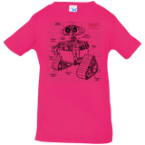 T-Shirts Hot Pink / 6 Months WALL-E Plan Infant Premium T-Shirt