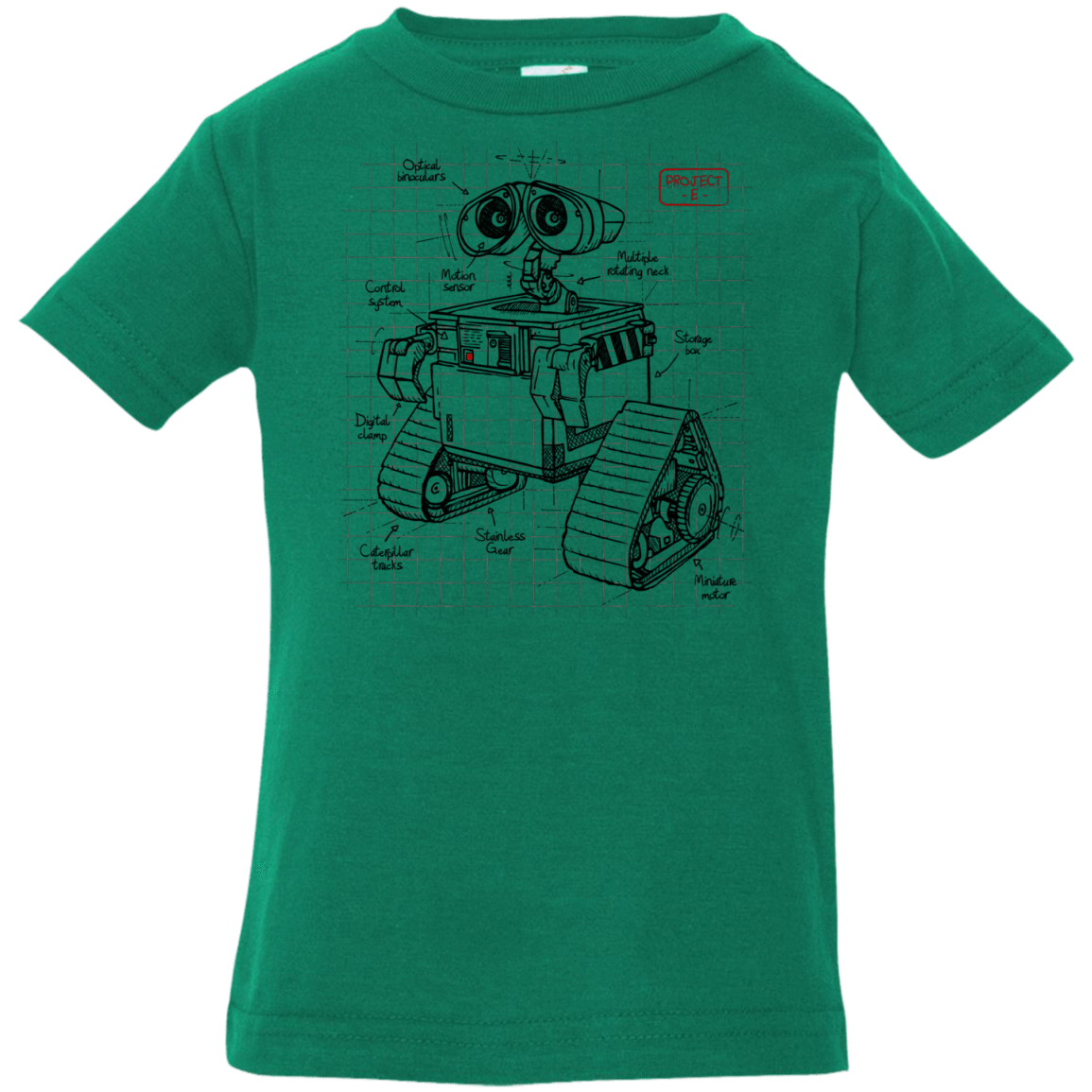 T-Shirts Kelly / 6 Months WALL-E Plan Infant Premium T-Shirt