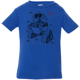T-Shirts Royal / 6 Months WALL-E Plan Infant Premium T-Shirt