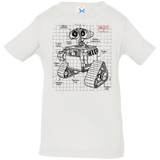 T-Shirts White / 6 Months WALL-E Plan Infant Premium T-Shirt