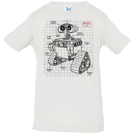 T-Shirts White / 6 Months WALL-E Plan Infant Premium T-Shirt