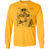 WALL-E Plan Men's Long Sleeve T-Shirt