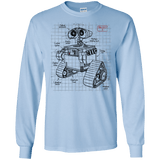 WALL-E Plan Men's Long Sleeve T-Shirt