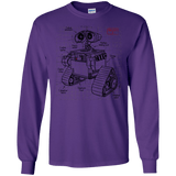 WALL-E Plan Men's Long Sleeve T-Shirt