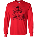 WALL-E Plan Men's Long Sleeve T-Shirt