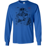 WALL-E Plan Men's Long Sleeve T-Shirt