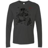 WALL-E Plan Men's Premium Long Sleeve