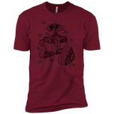 T-Shirts Cardinal / X-Small WALL-E Plan Men's Premium T-Shirt