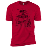 T-Shirts Red / X-Small WALL-E Plan Men's Premium T-Shirt
