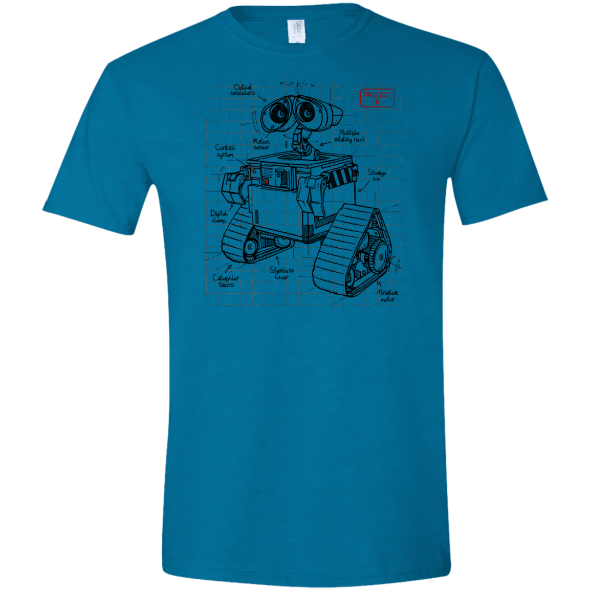 WALL-E Plan Men's Semi-Fitted Softstyle