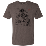 T-Shirts Macchiato / S WALL-E Plan Men's Triblend T-Shirt