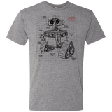 T-Shirts Premium Heather / S WALL-E Plan Men's Triblend T-Shirt