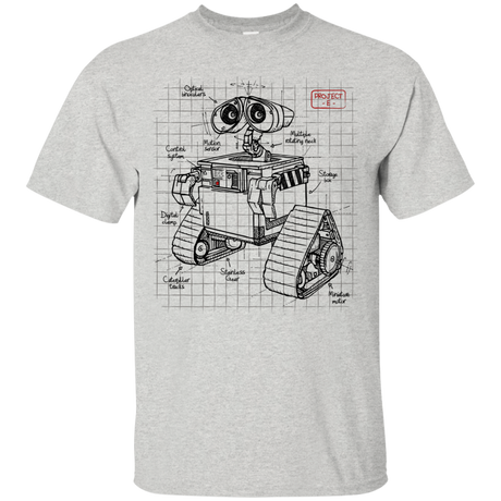 T-Shirts Ash / S WALL-E Plan T-Shirt