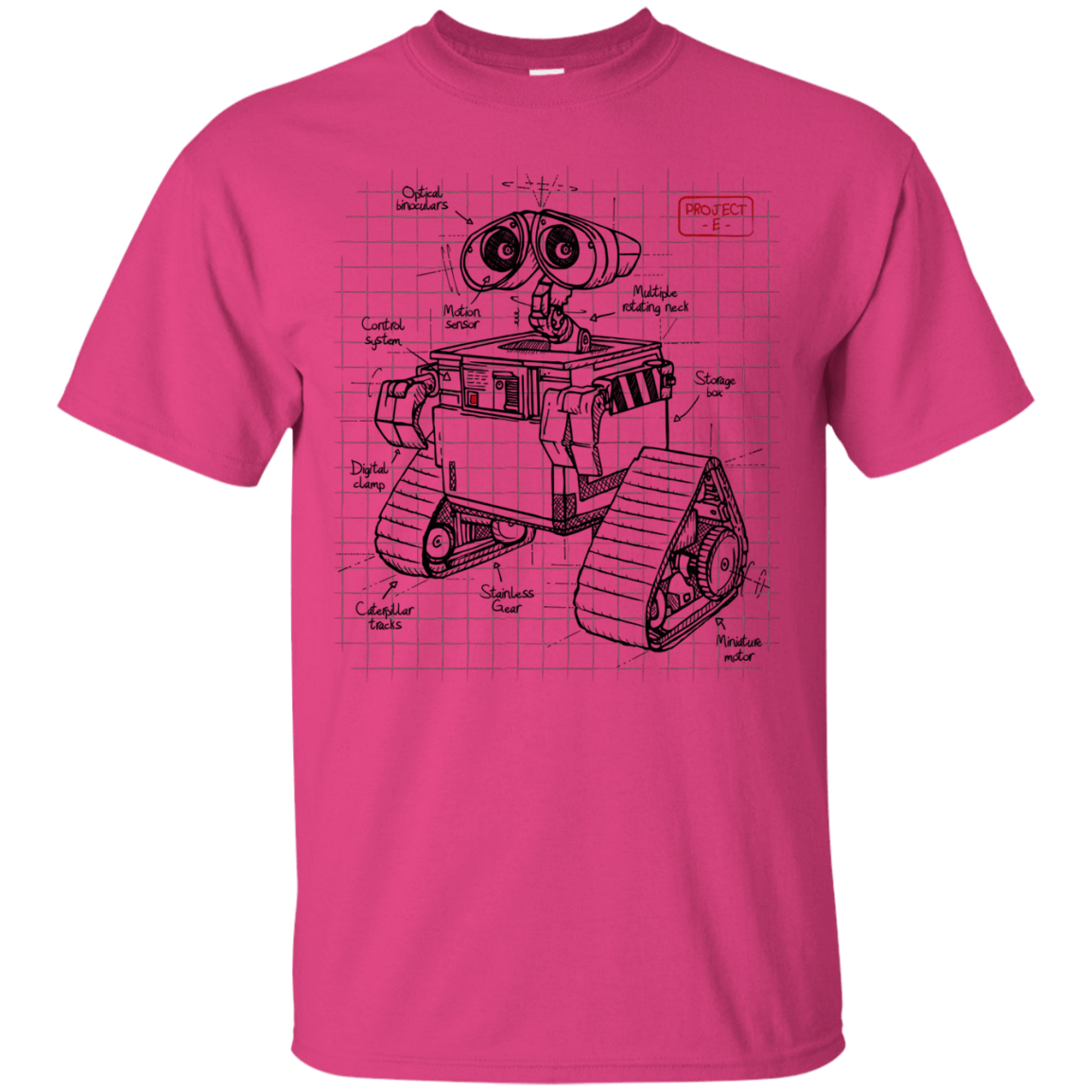T-Shirts Heliconia / S WALL-E Plan T-Shirt