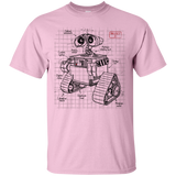 T-Shirts Light Pink / S WALL-E Plan T-Shirt