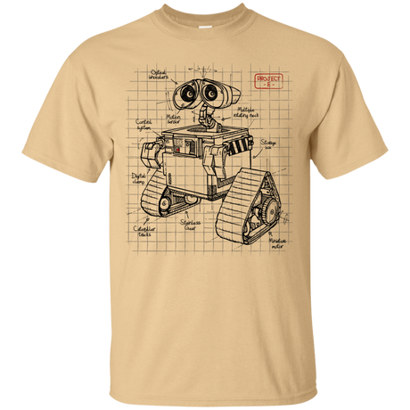 T-Shirts Vegas Gold / S WALL-E Plan T-Shirt