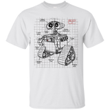 T-Shirts White / S WALL-E Plan T-Shirt