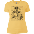 T-Shirts Banana Cream/ / X-Small WALL-E Plan Women's Premium T-Shirt