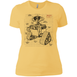 T-Shirts Banana Cream/ / X-Small WALL-E Plan Women's Premium T-Shirt