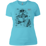 T-Shirts Cancun / X-Small WALL-E Plan Women's Premium T-Shirt