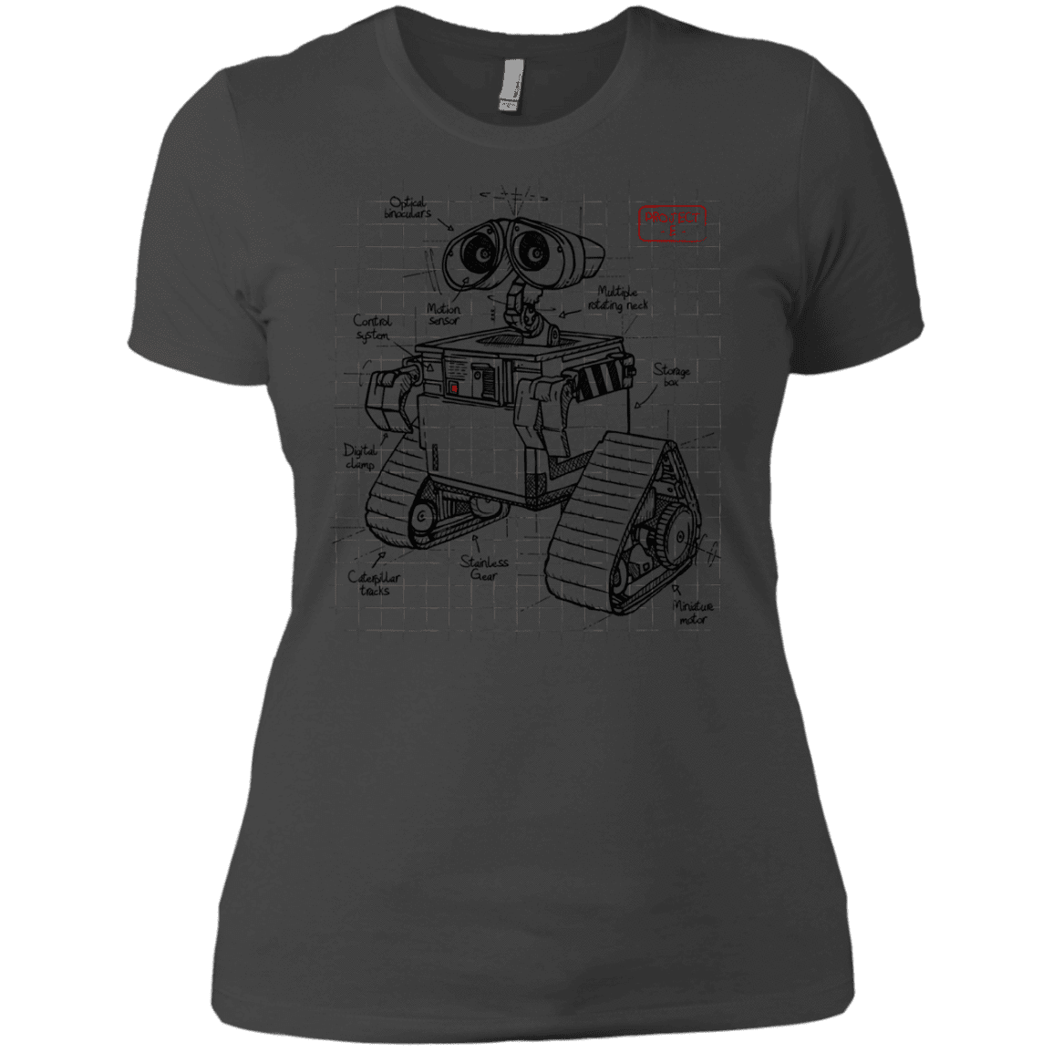 T-Shirts Heavy Metal / X-Small WALL-E Plan Women's Premium T-Shirt