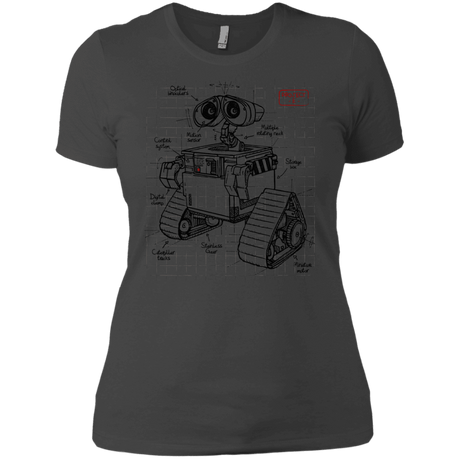 T-Shirts Heavy Metal / X-Small WALL-E Plan Women's Premium T-Shirt