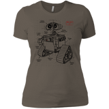 T-Shirts Warm Grey / X-Small WALL-E Plan Women's Premium T-Shirt