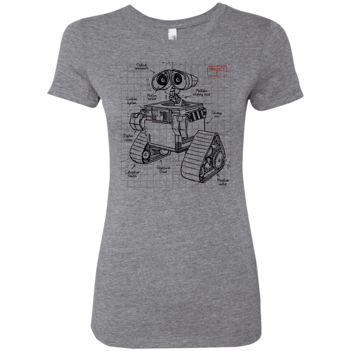 T-Shirts Premium Heather / S WALL-E Plan Women's Triblend T-Shirt